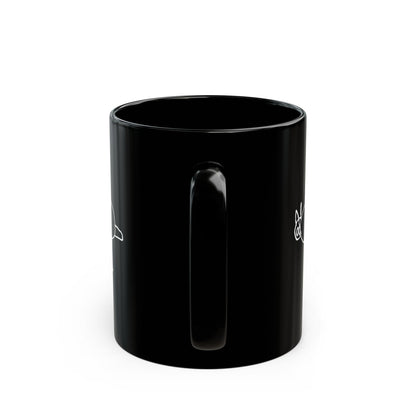 Little Oink (Black Mug)
