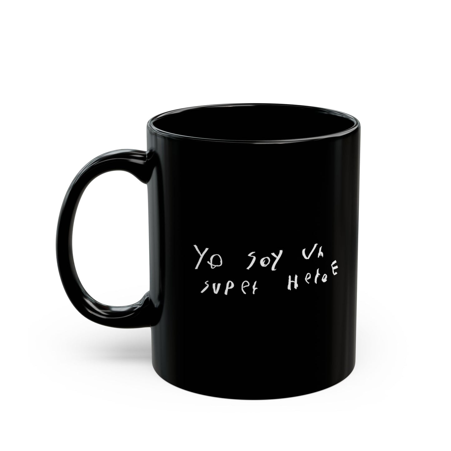 Everyday Hero (Black Mug)