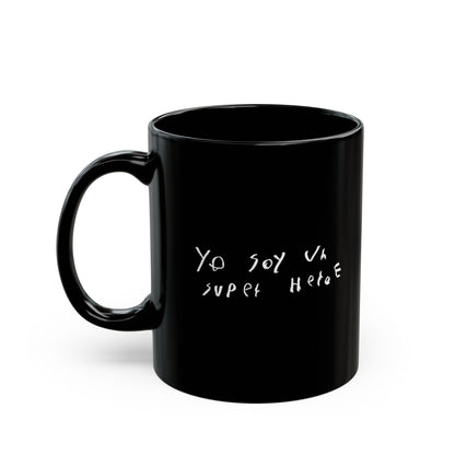Everyday Hero (Black Mug)