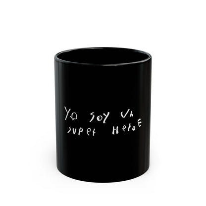 Everyday Hero (Black Mug)