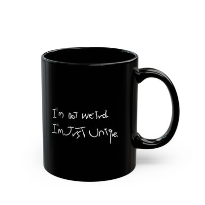 Just Unique (Black Mug)