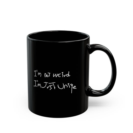 Just Unique (Black Mug)