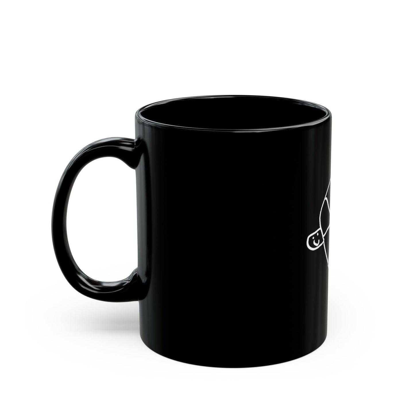 Shell Friends (Black Mug)