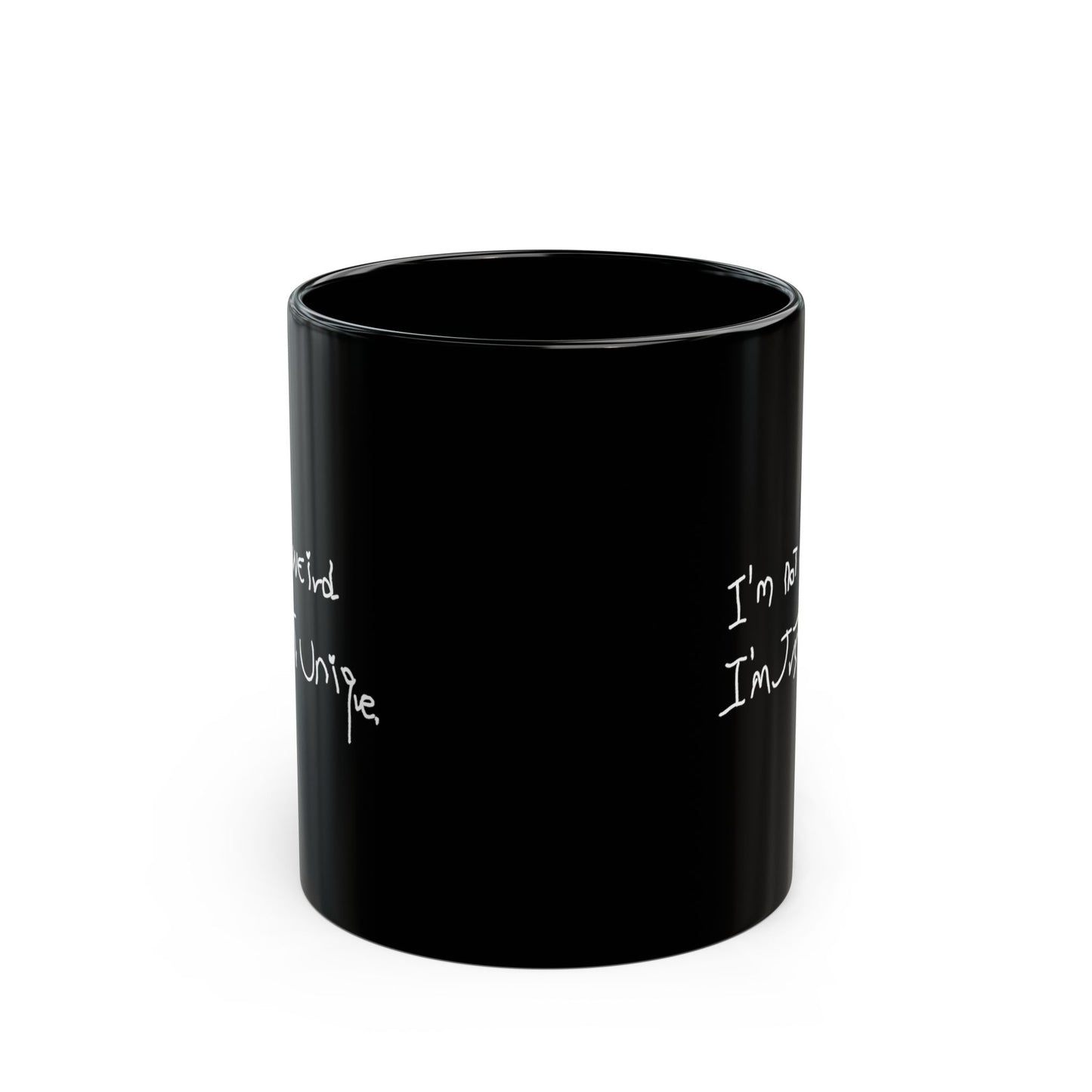 Just Unique (Black Mug)