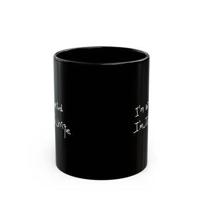 Just Unique (Black Mug)