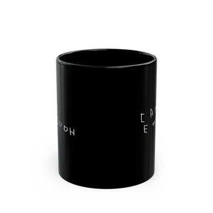 I Am Enough (Black Mug)