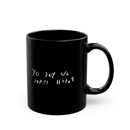 Everyday Hero (Black Mug)