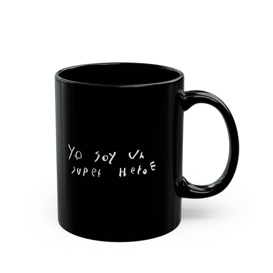 Everyday Hero (Black Mug)