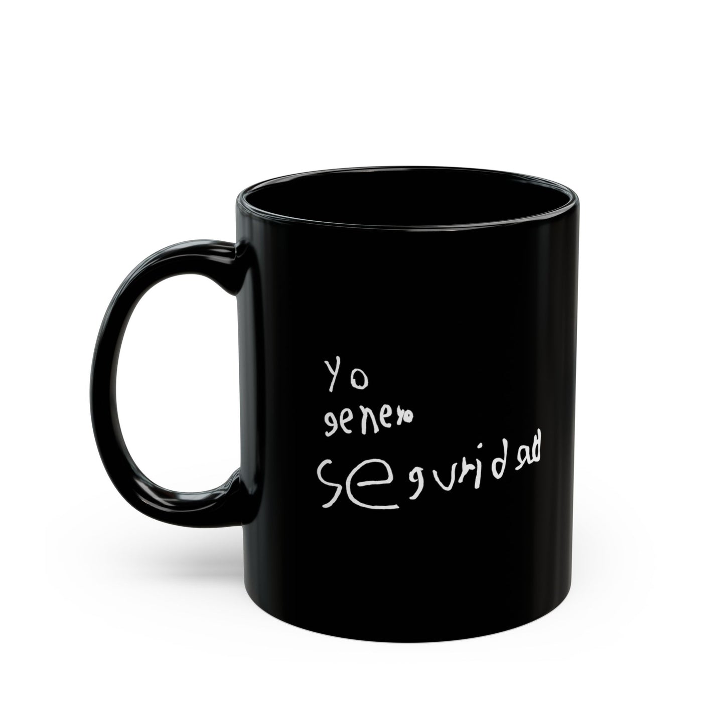 Safe Place (Black Mug)