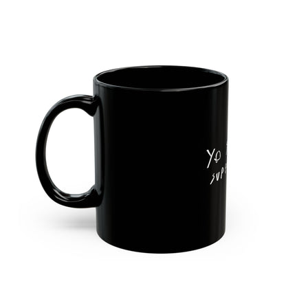 Everyday Hero (Black Mug)