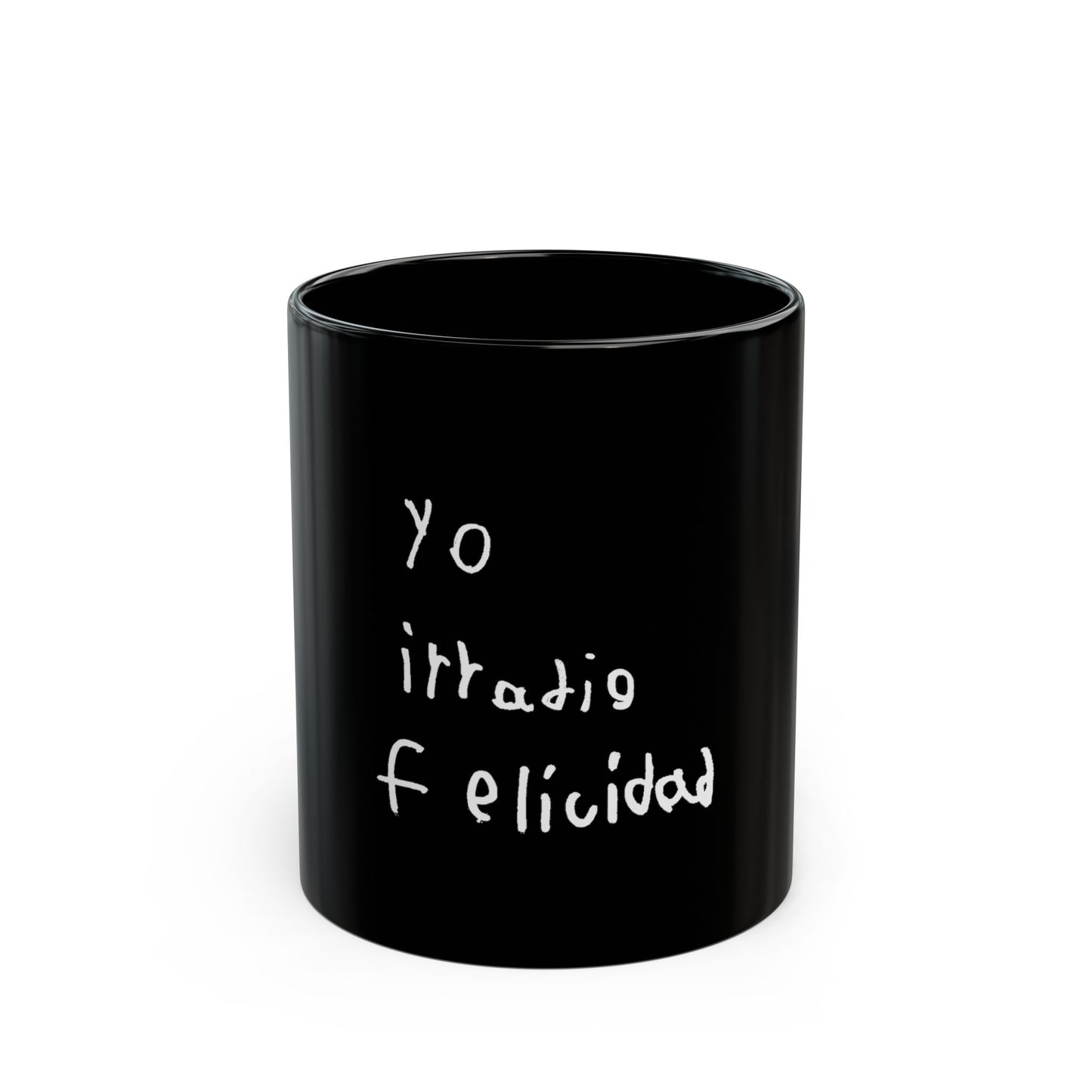 Radiate Joy (Black Mug)