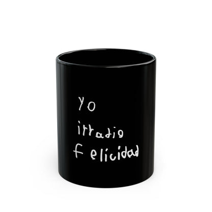Radiate Joy (Black Mug)