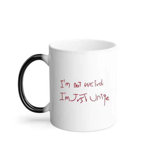 Just Unique (Color Morphing Mug)