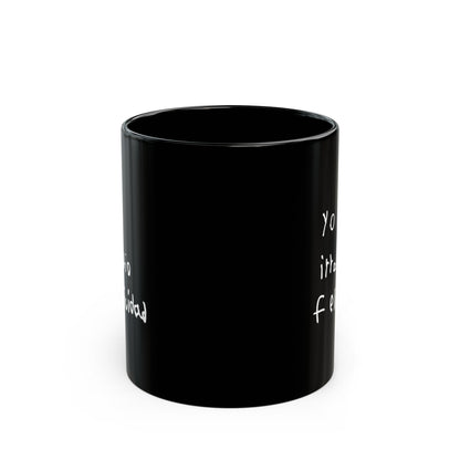 Radiate Joy (Black Mug)