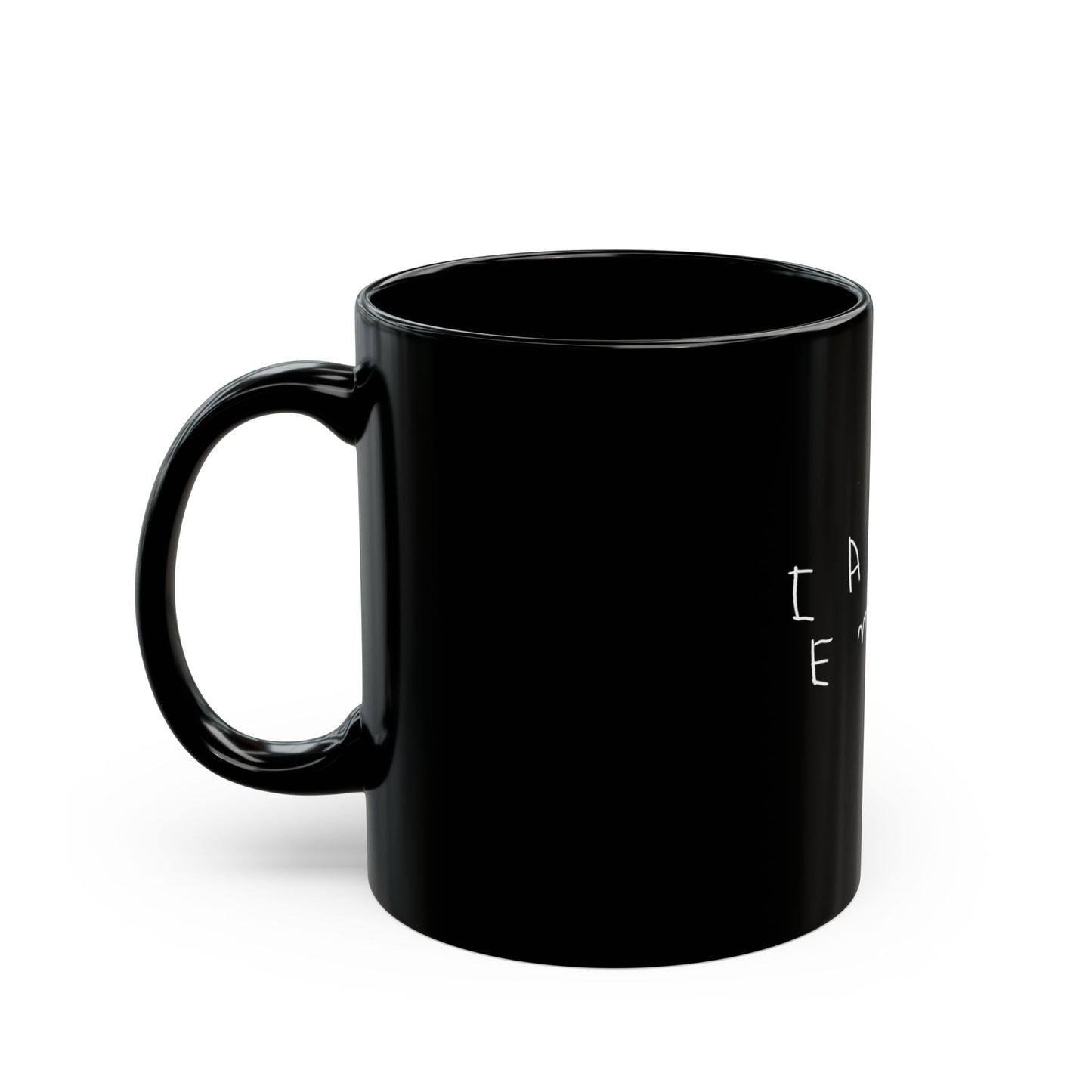 I Am Enough (Black Mug)