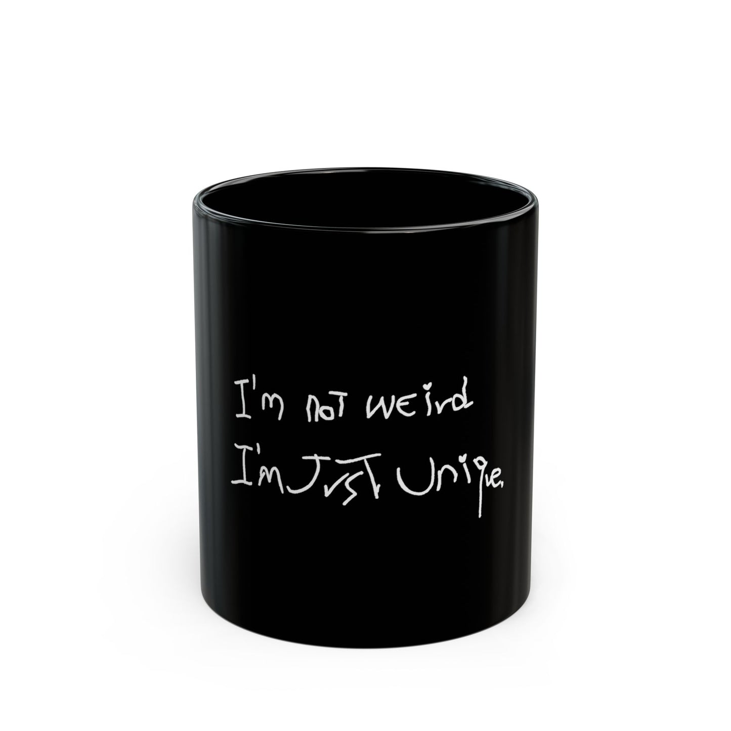 Just Unique (Black Mug)
