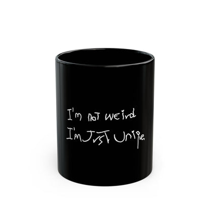 Just Unique (Black Mug)