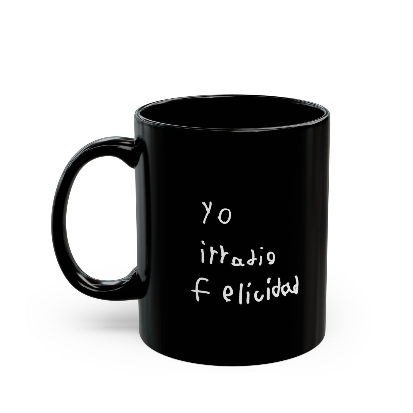 Radiate Joy (Black Mug)