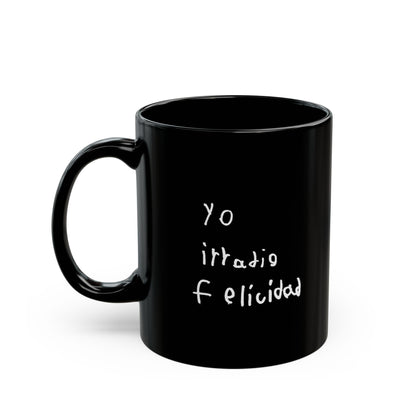 Radiate Joy (Black Mug)