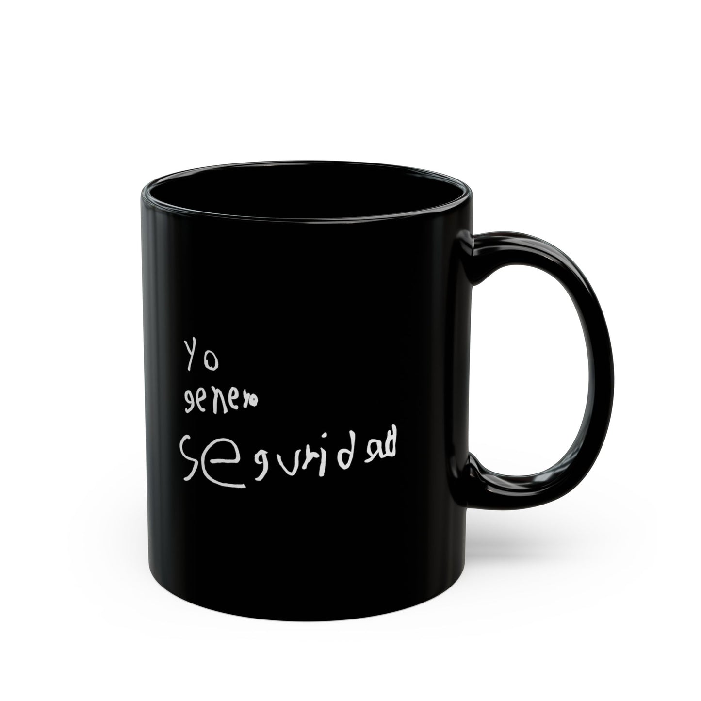 Safe Place (Black Mug)