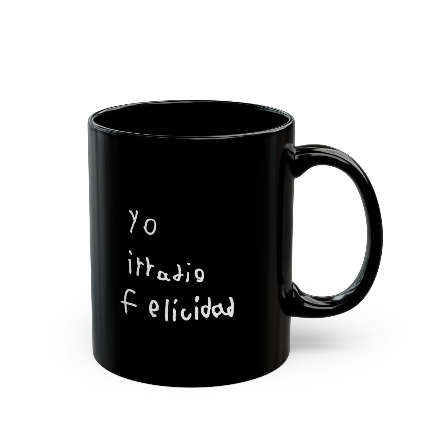 Radiate Joy (Black Mug)